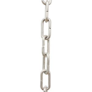 Chain BR07-U Standard Link, Coil Chandelier Chain with Unwelded Brass links, Antique Brass