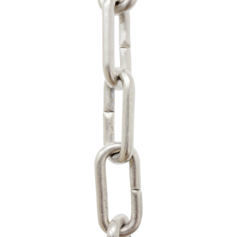 Chain BR07-U Standard Link, Coil Chandelier Chain with Unwelded Brass links, Antique Brass