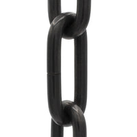 Chain BR07-U Standard Link, Coil Chandelier Chain with Unwelded Brass links, Antique Brass