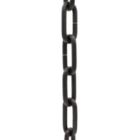 Chain BR07-U Standard Link, Coil Chandelier Chain with Unwelded Brass links, Antique Brass