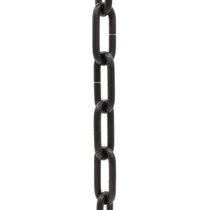 Chain BR07-U Standard Link, Coil Chandelier Chain with Unwelded Brass links, Antique Brass