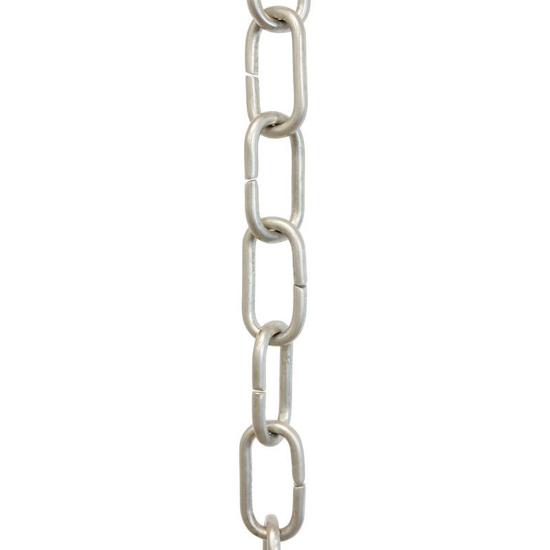 Chain BR08-U Standard Link, Coil Chandelier Chain with Unwelded Brass links, Antique Brass