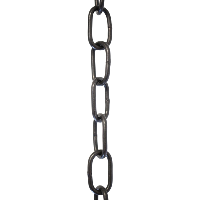 Chain BR08-W Standard Link, Coil Chandelier Chain with Welded Brass links, Antique Brass