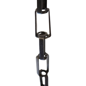 Chain BR09-W Rectangle Chandelier Chain with Welded Brass links, Antique Brass