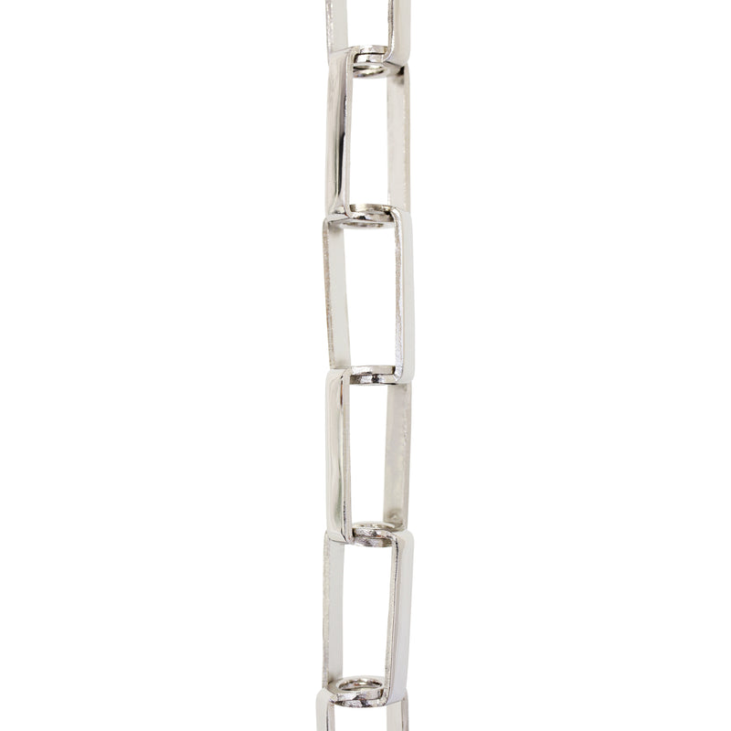 Chain BR09-W Rectangle Chandelier Chain with Welded Brass links, Antique Brass