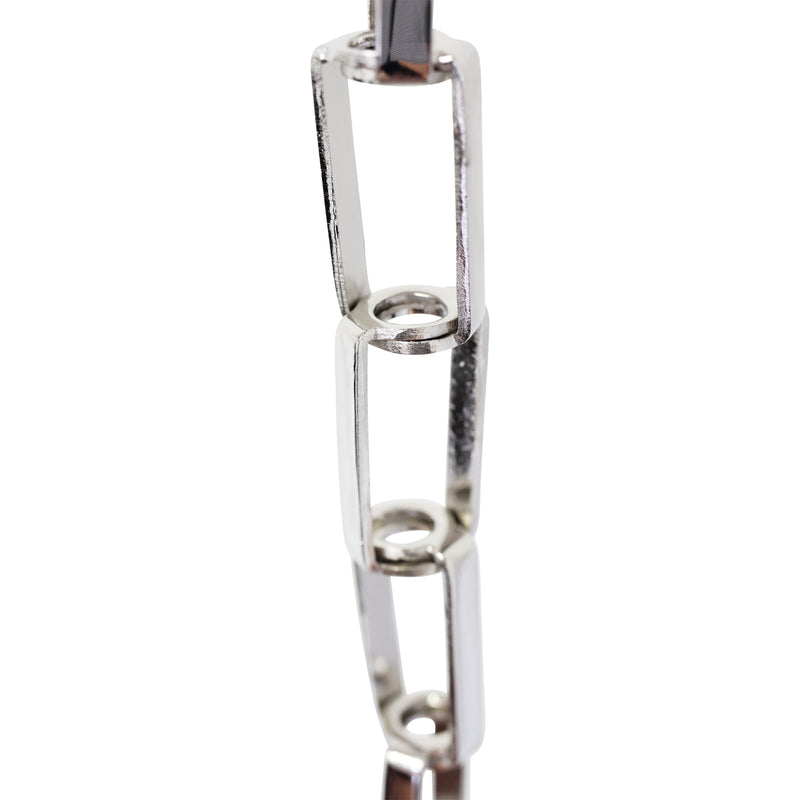 Chain BR09-W Rectangle Chandelier Chain with Welded Brass links, Antique Brass