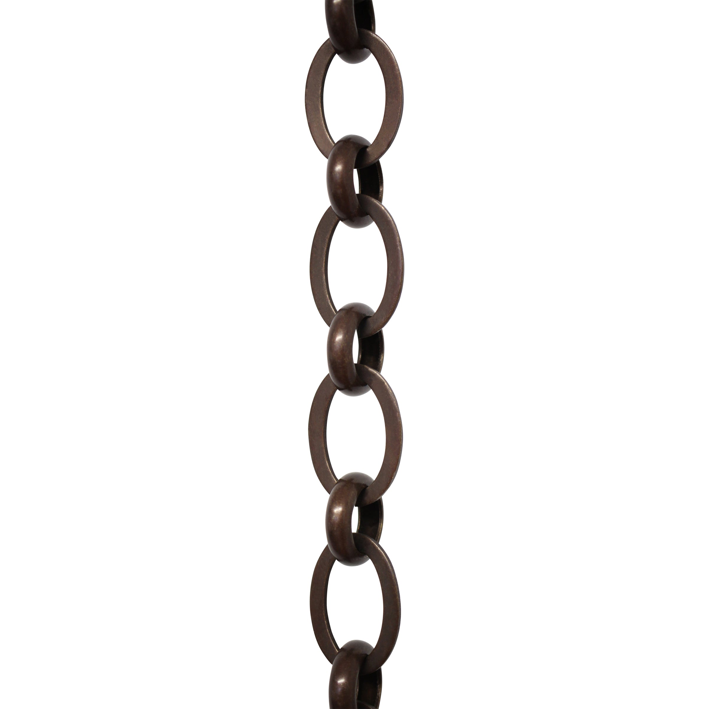 B8830 Natural Brass, Oval Chain, Solid Brass-LL (36 length) 