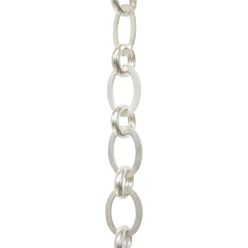 Chain BR14-U Loop Chandelier Chain with Unwelded Brass links and Round Joining links, Antique Brass