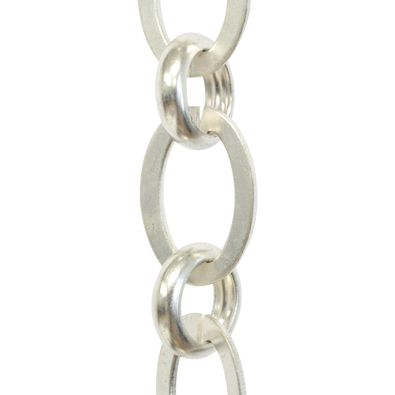 Chain BR14-U Loop Chandelier Chain with Unwelded Brass links and Round Joining links, Antique Brass