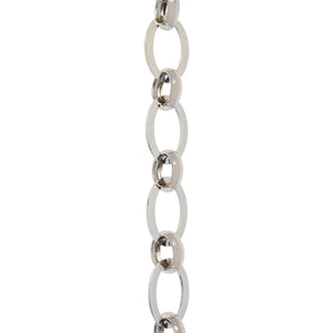 Chain BR14-U Loop Chandelier Chain with Unwelded Brass links and Round Joining links, Antique Brass