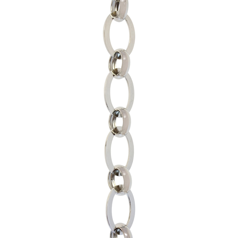 Chain BR14-U Loop Chandelier Chain with Unwelded Brass links and Round Joining links, Antique Brass