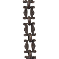 Chain BR15-U Vintage Chandelier Chain with Unwelded Brass links and Round Joining links, Antique Brass