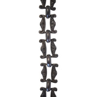 Chain BR15-U Vintage Chandelier Chain with Unwelded Brass links and Round Joining links, Antique Brass