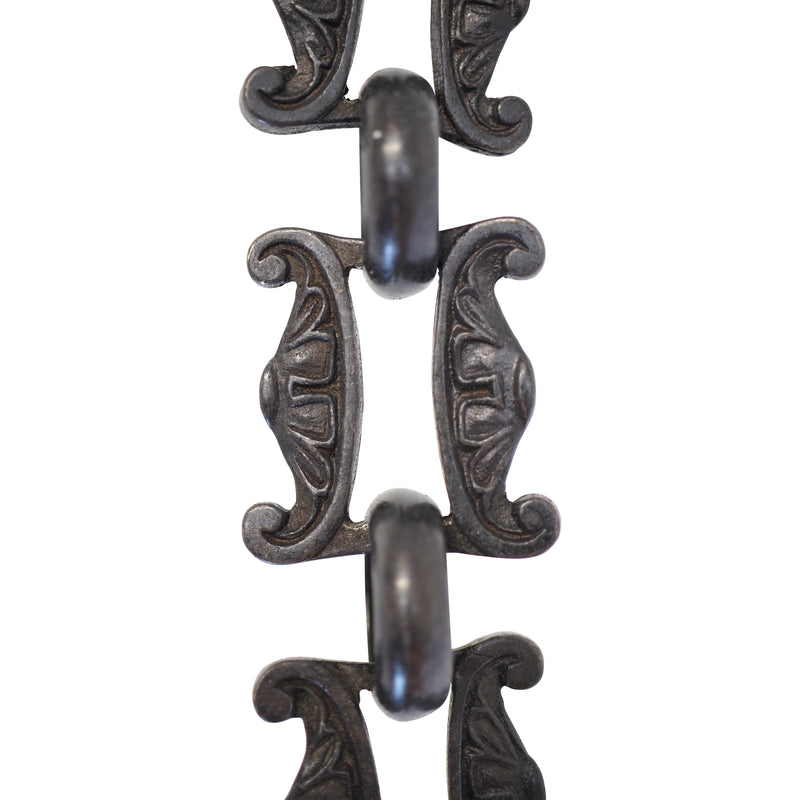 Chain BR15-U Vintage Chandelier Chain with Unwelded Brass links and Round Joining links, Antique Brass