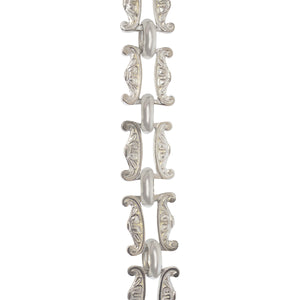 Chain BR15-U Vintage Chandelier Chain with Unwelded Brass links and Round Joining links, Antique Brass