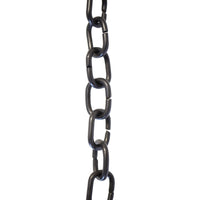 Chain BR16-U Round Chandelier Chain with Unwelded Brass links, Antique Brass