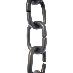 Chain BR16-U Round Chandelier Chain with Unwelded Brass links, Antique Brass