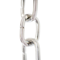 Chain BR16-U Round Chandelier Chain with Unwelded Brass links, Antique Brass