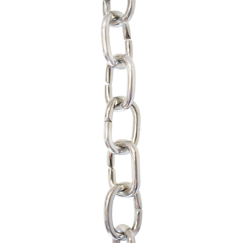 Chain BR16-U Round Chandelier Chain with Unwelded Brass links, Antique Brass