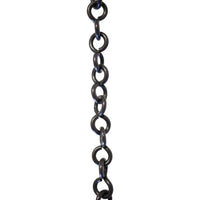 Chain BR20-U Loop Lightweight Chandelier Chain with Unwelded Brass links, Antique Brass