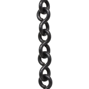 Chain BR20-U Loop Lightweight Chandelier Chain with Unwelded Brass links, Antique Brass