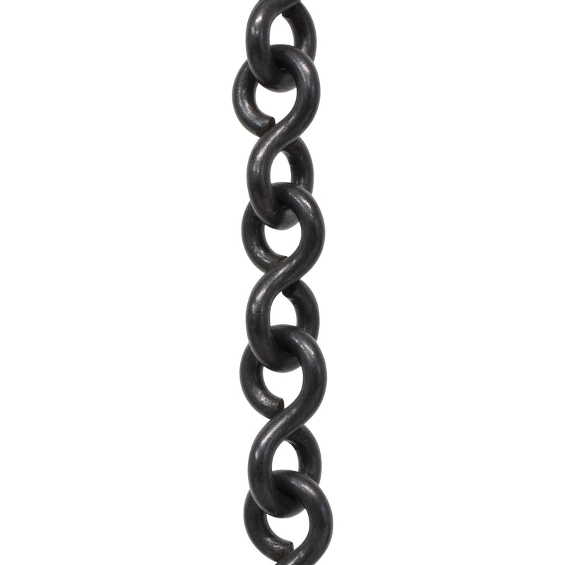Chain BR20-U Loop Lightweight Chandelier Chain with Unwelded Brass links, Antique Brass