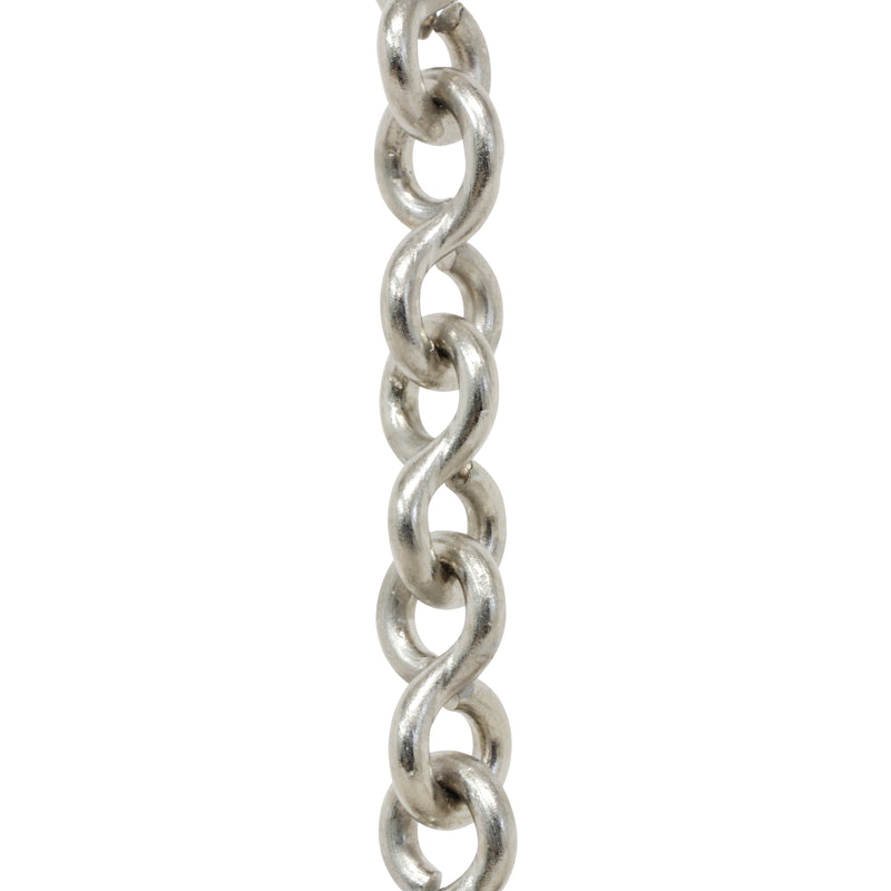 Chain BR20-U Loop Lightweight Chandelier Chain with Unwelded Brass links, Antique Brass