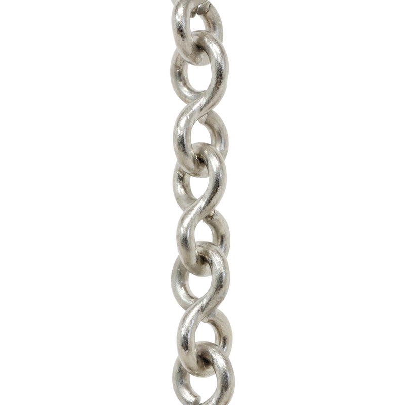 Chain BR20-U Loop, Lightweight Chandelier Chain with Unwelded Brass links, Antique Brass