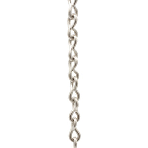 Chain BR20-U Loop Lightweight Chandelier Chain with Unwelded Brass links, Antique Brass