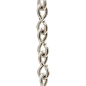 Chain BR20-U Loop Lightweight Chandelier Chain with Unwelded Brass links, Antique Brass