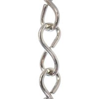 Chain BR20-U Loop Lightweight Chandelier Chain with Unwelded Brass links, Antique Brass