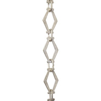 Chain BR22-U Vintage Chandelier Chain with Unwelded Brass links and Oval Joining links, Antique Brass