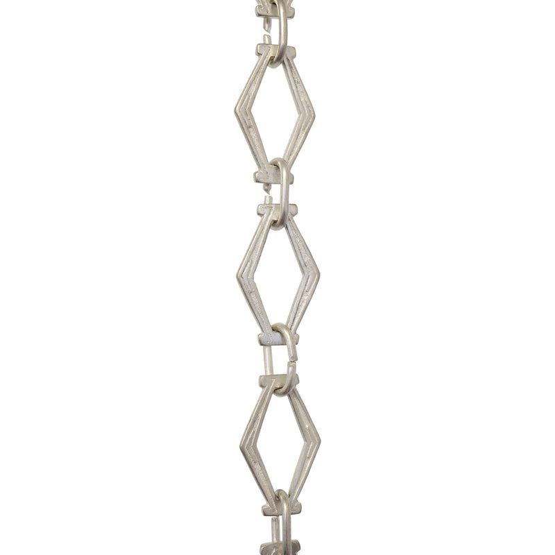 Chain BR22-U Vintage Chandelier Chain with Unwelded Brass links and Oval Joining links, Antique Brass