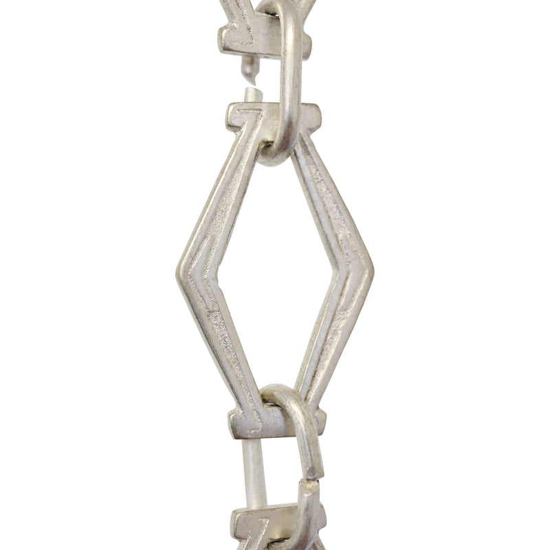 Chain BR22-U Vintage Chandelier Chain with Unwelded Brass links and Oval Joining links, Antique Brass