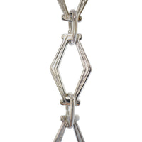 Chain BR22-U Vintage Chandelier Chain with Unwelded Brass links and Oval Joining links, Antique Brass