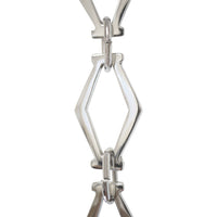 Chain BR22P-U Simple Vintage Chandelier Chain with Unwelded Brass links and Oval Joining links, Antique Brass
