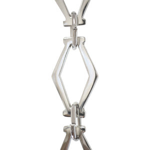 Chain BR22P-U Simple Vintage Chandelier Chain with Unwelded Brass links and Oval Joining links, Antique Brass