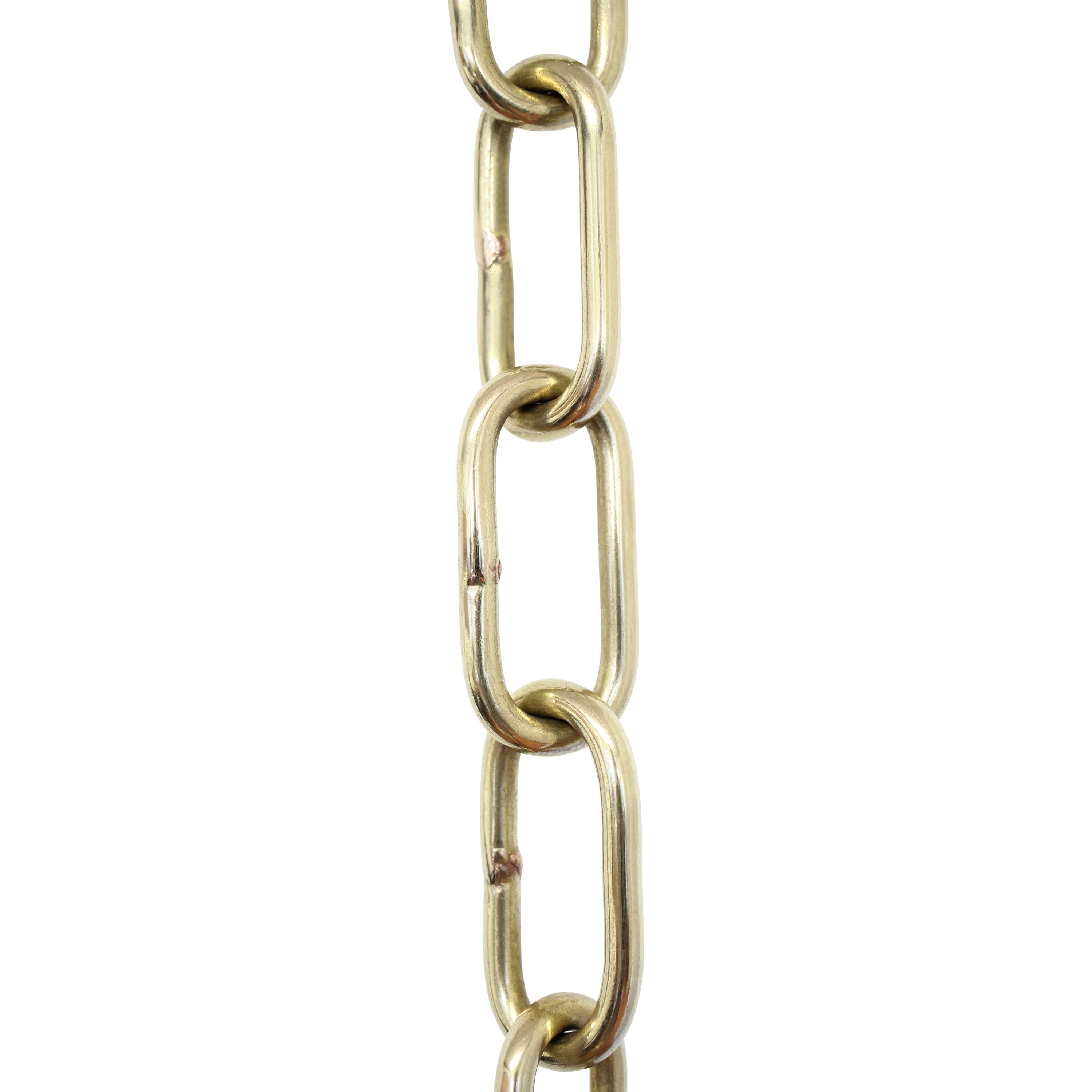 Standard Link Rectangle Coil Brass Chandelier Chain | RCH Hardware