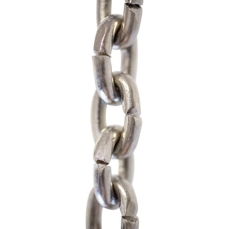 Chain BR25-U Small Round Circle Chandelier Chain with Unwelded Brass links, Antique Brass