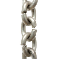Chain BR25-U Small Round Circle Chandelier Chain with Unwelded Brass links, Antique Brass
