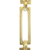Chain BR29-H Rectangle Hinge Chandelier Chain with Hinge Brass links and Round Joining links, Antique Brass