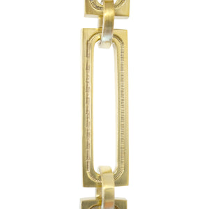 Chain BR29-H Rectangle, Hinge Chandelier Chain with Hinge Brass links and Round Joining links, Antique Brass
