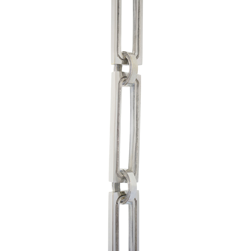 Chain BR29-H Rectangle Hinge Chandelier Chain with Hinge Brass links and Round Joining links, Antique Brass