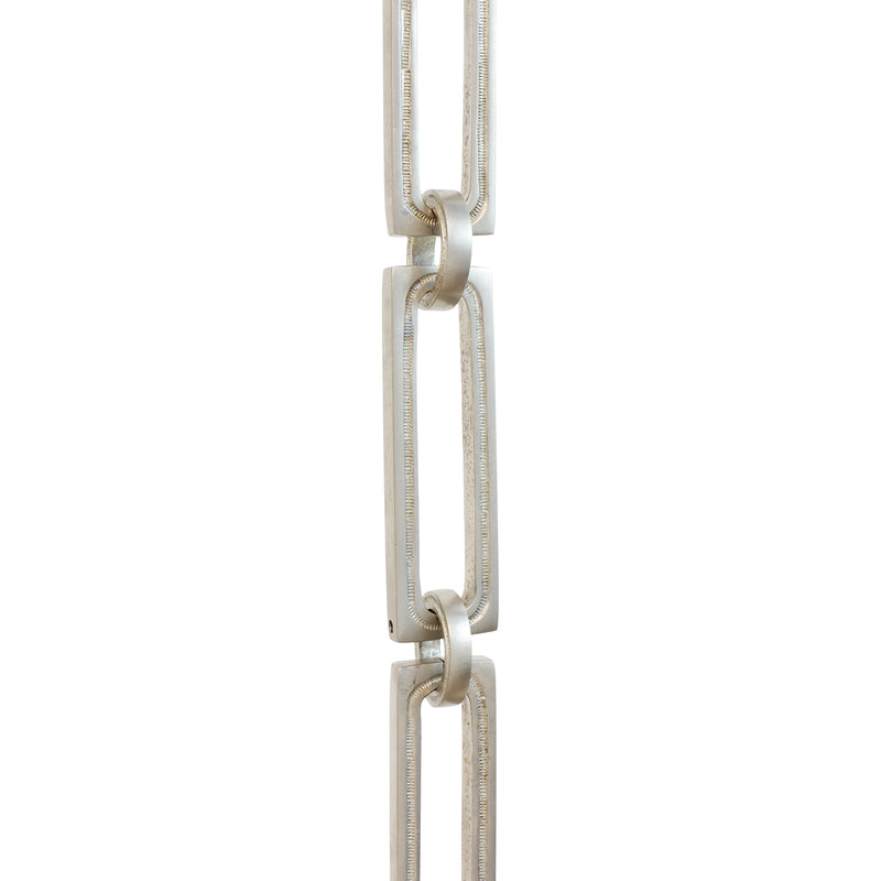 Chain BR29-H Rectangle Hinge Chandelier Chain with Hinge Brass links and Round Joining links, Antique Brass