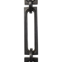 Chain BR29L-H Large Rectangle, Hinge Chandelier Chain with Rectangle Hinge Brass links and Round Joining links, Antique Brass