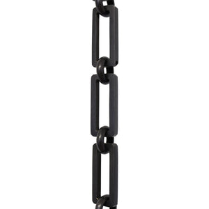 Chain BR31-H Rectangle Hinge Chandelier Chain with Hinge Brass links and Round Joining links, Antique Brass
