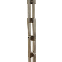 Chain BR31L-H Rectangle Hinge Chandelier Chain with Hinge Brass links, Antique Brass