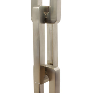 Chain BR31L-H Rectangle Hinge Chandelier Chain with Hinge Brass links, Antique Brass
