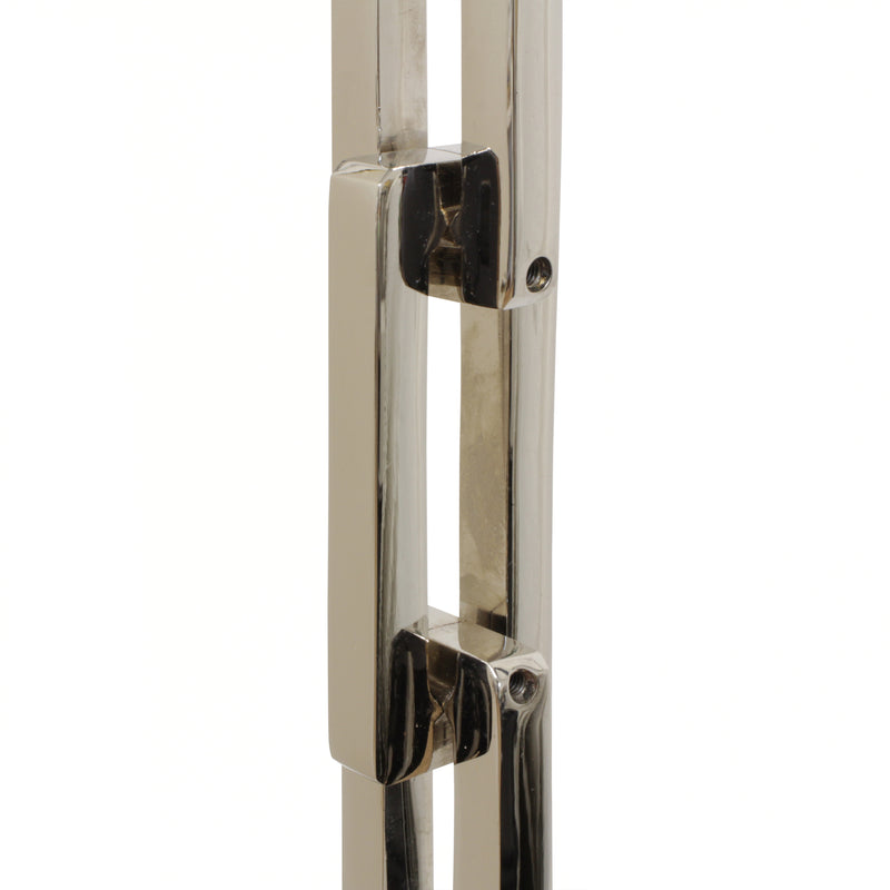 Chain BR31L-H Rectangle Hinge Chandelier Chain with Hinge Brass links, Antique Brass