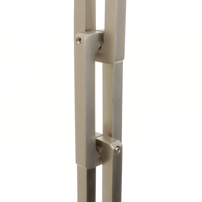 Chain BR31L-H Rectangle Hinge Chandelier Chain with Hinge Brass links, Antique Brass